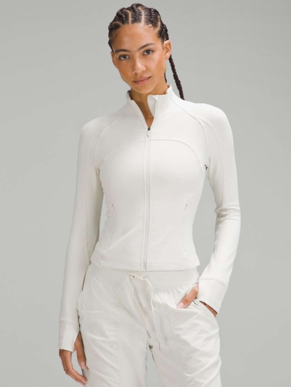 Lululemon Cropped Define Jacket *Nulu
Bone or White Opal Size 12